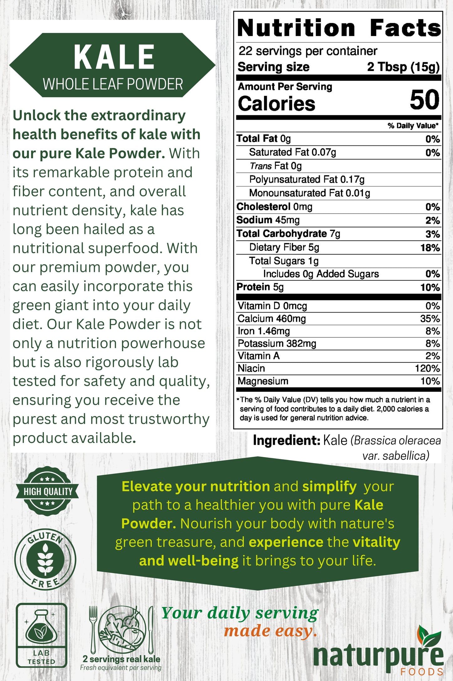 Kale Powder