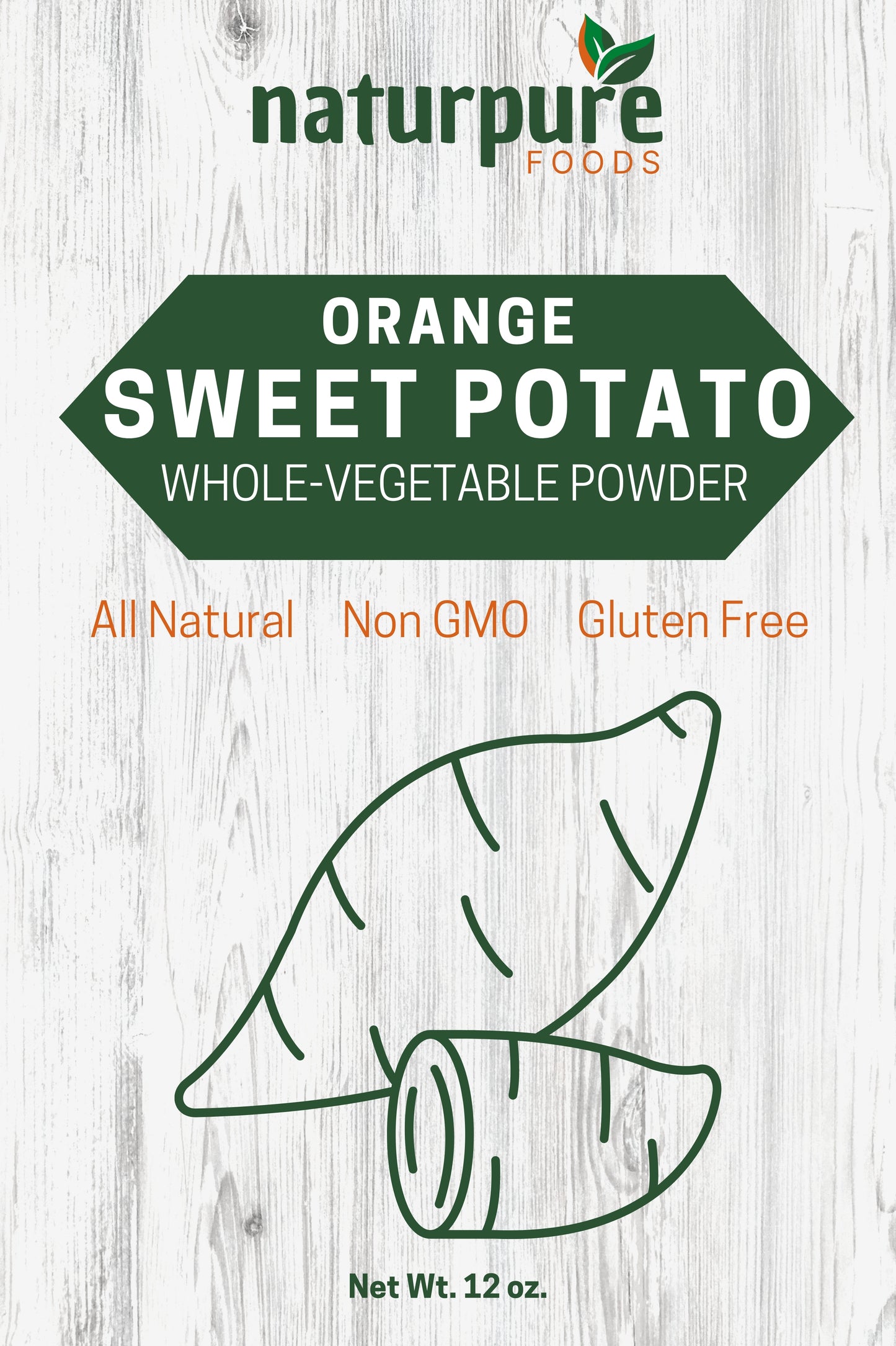 Sweet Potato Powder (Orange)