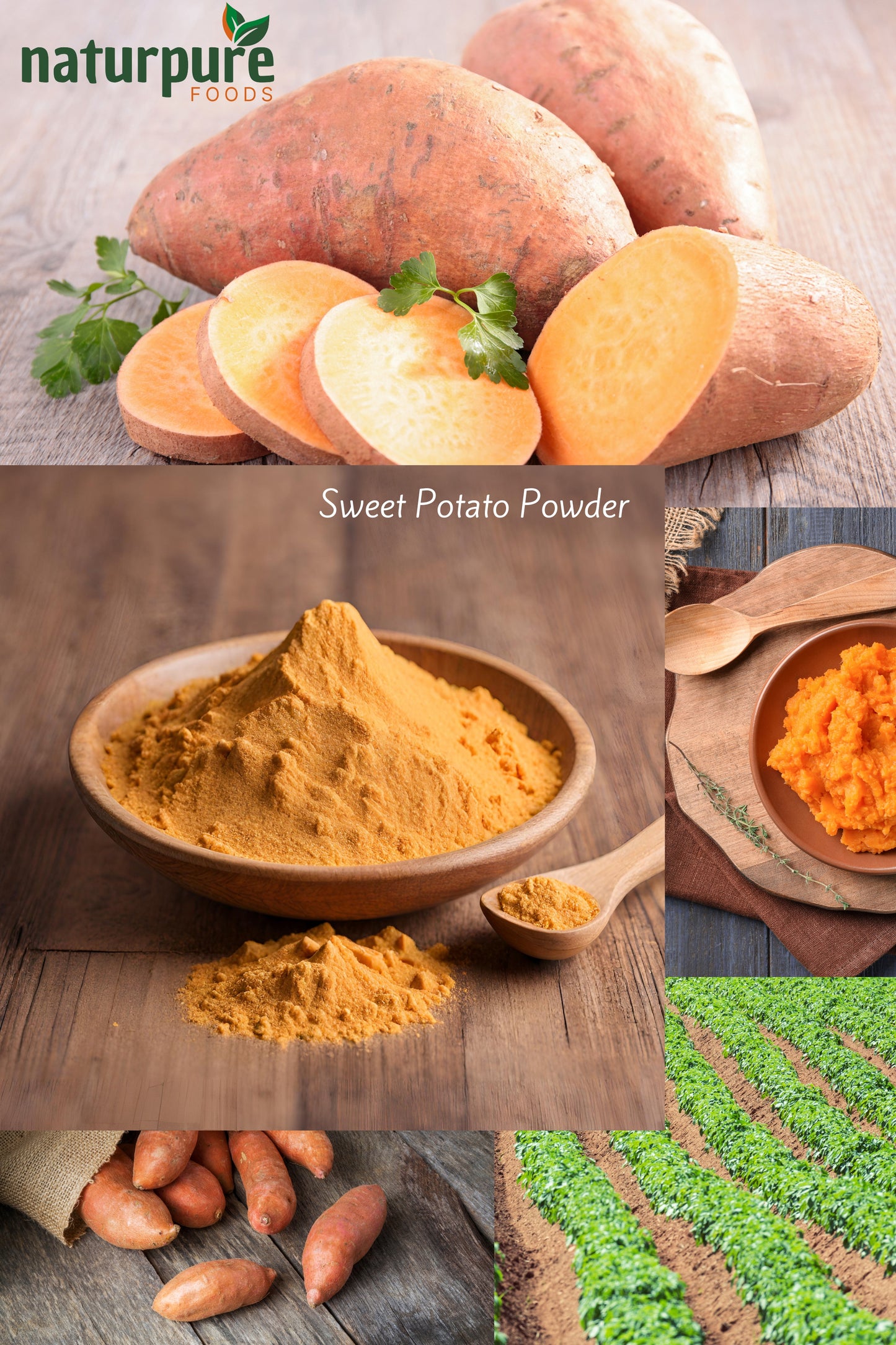 Sweet Potato Powder (Orange)